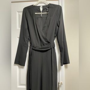 Black BCBG Cropped Jumpsuit NWT